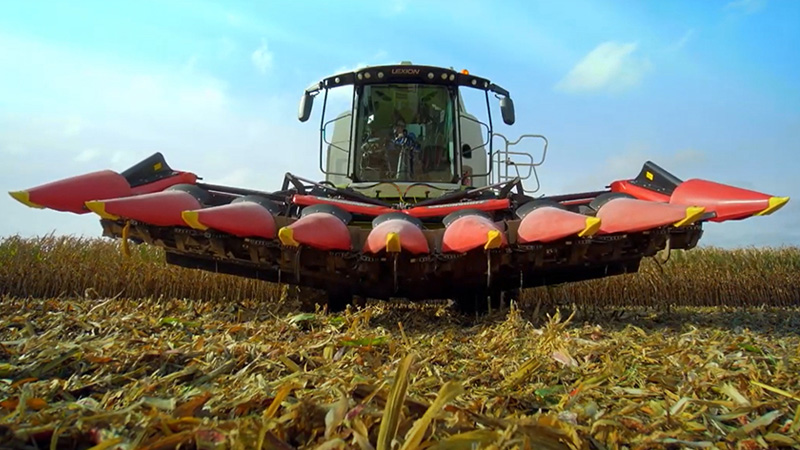 Adaptive Flex Technology AFT flexing corn head